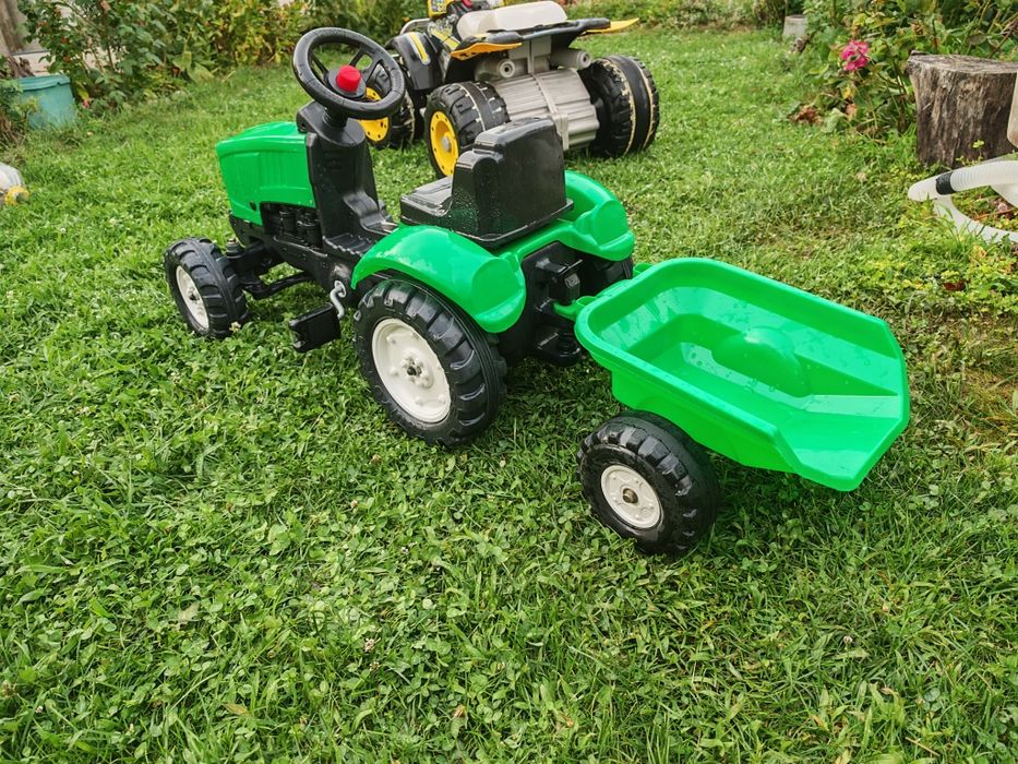 Тракторче с ремарке