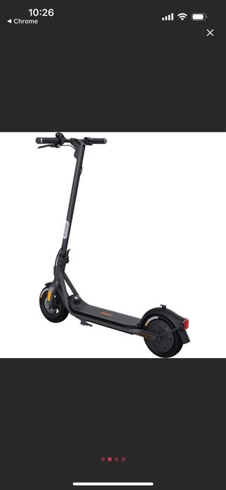 Trotineta electrica NINEBOT KickScooter F2, 10 inch, negru