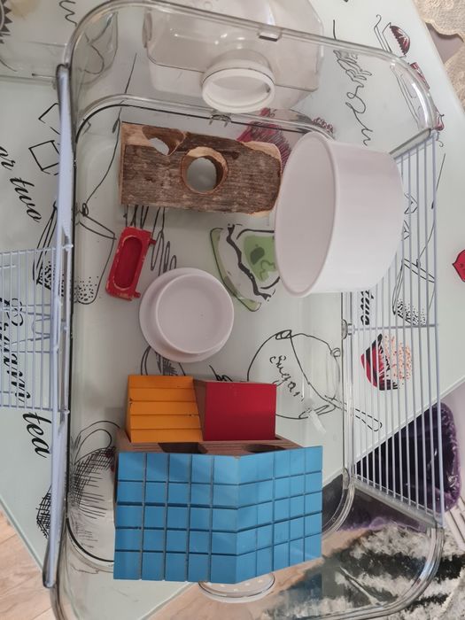 Vând cușcă hamster!