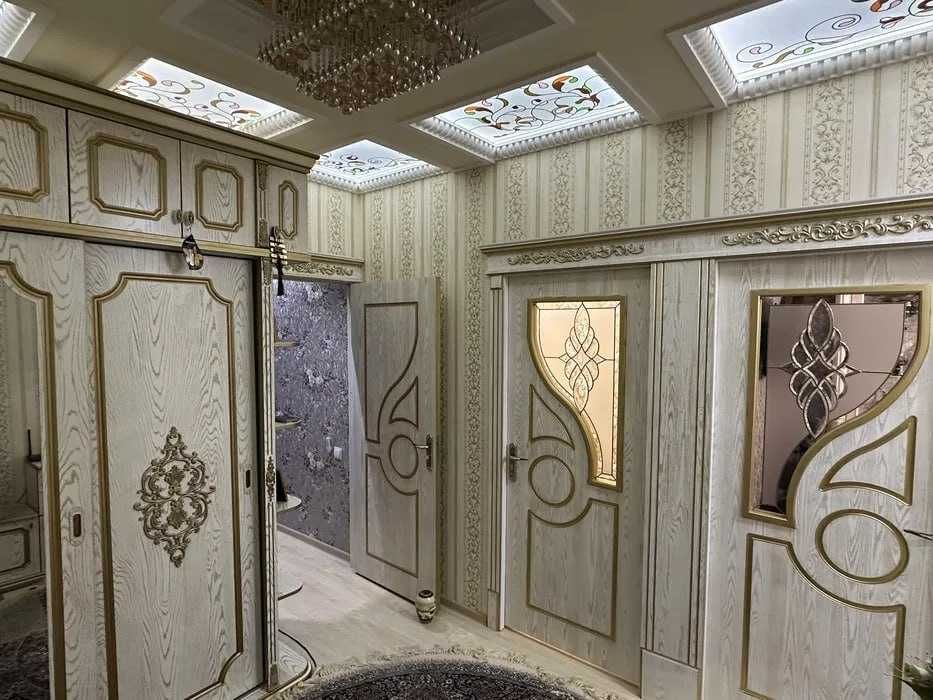 Тинчлик Алока 4/4/5 панель 90m2
комнаты раздельные
санузел раздельный