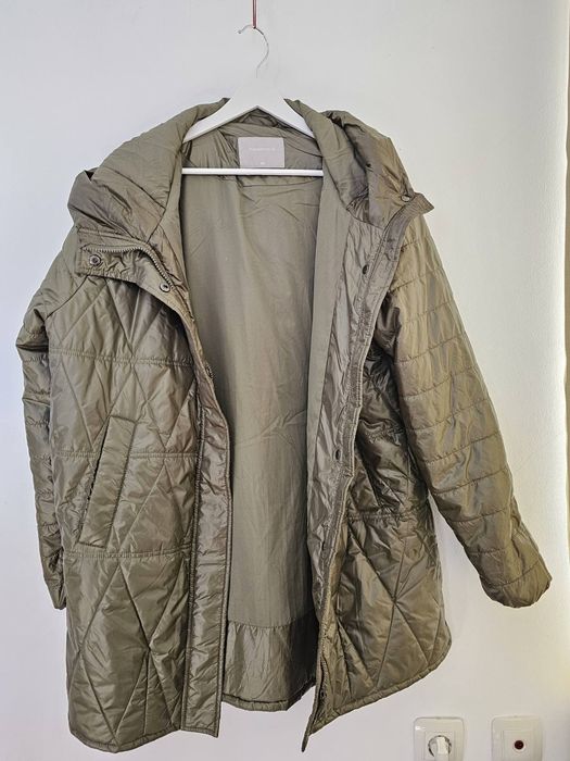 Дамско яке зелен цвят