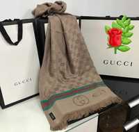 Esarfa Gucci model unisex, material tip casmir