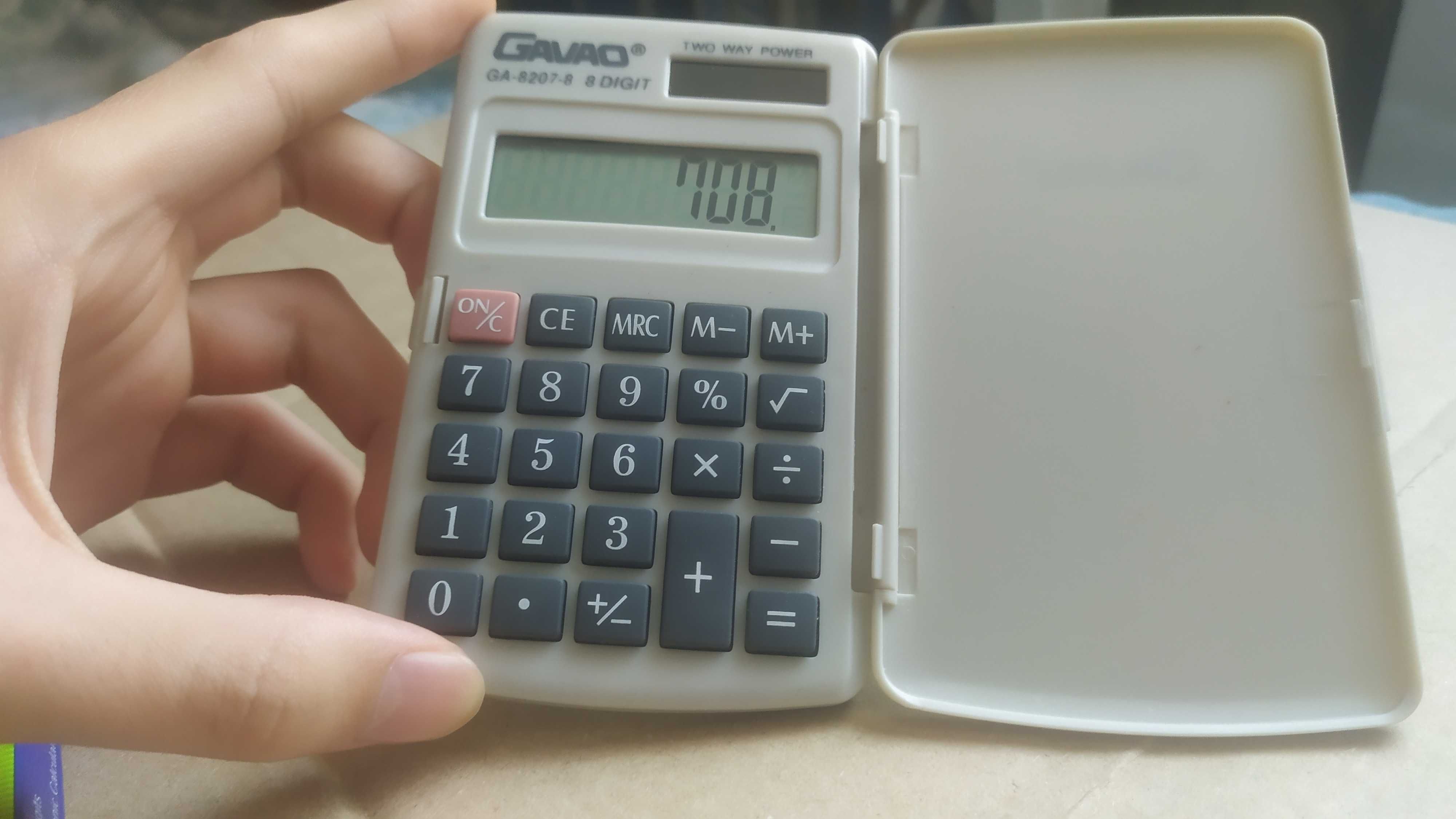 Калькулятор Gavao electronic calculator