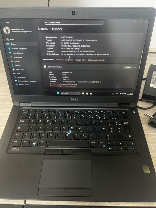 Laptop dell Latitude 5490