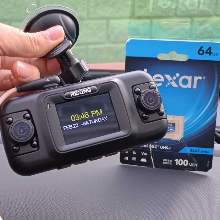 Видеорегистратор 3 камеры 360° Из Америки! WI-Fi GPS Приложение США