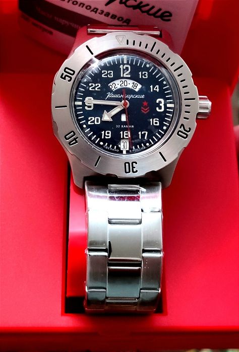 Командирские Часы.Спец Заказ.2 формата времени