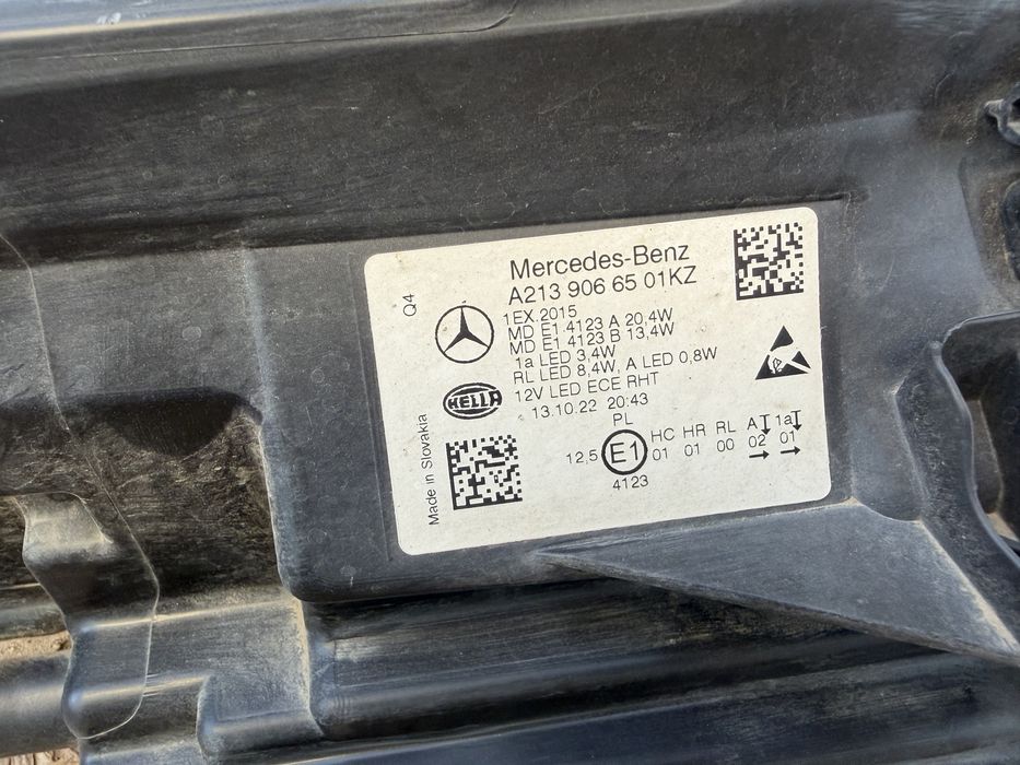 Far stanga Mercedes E Class W213 LED High Performance Original Europa