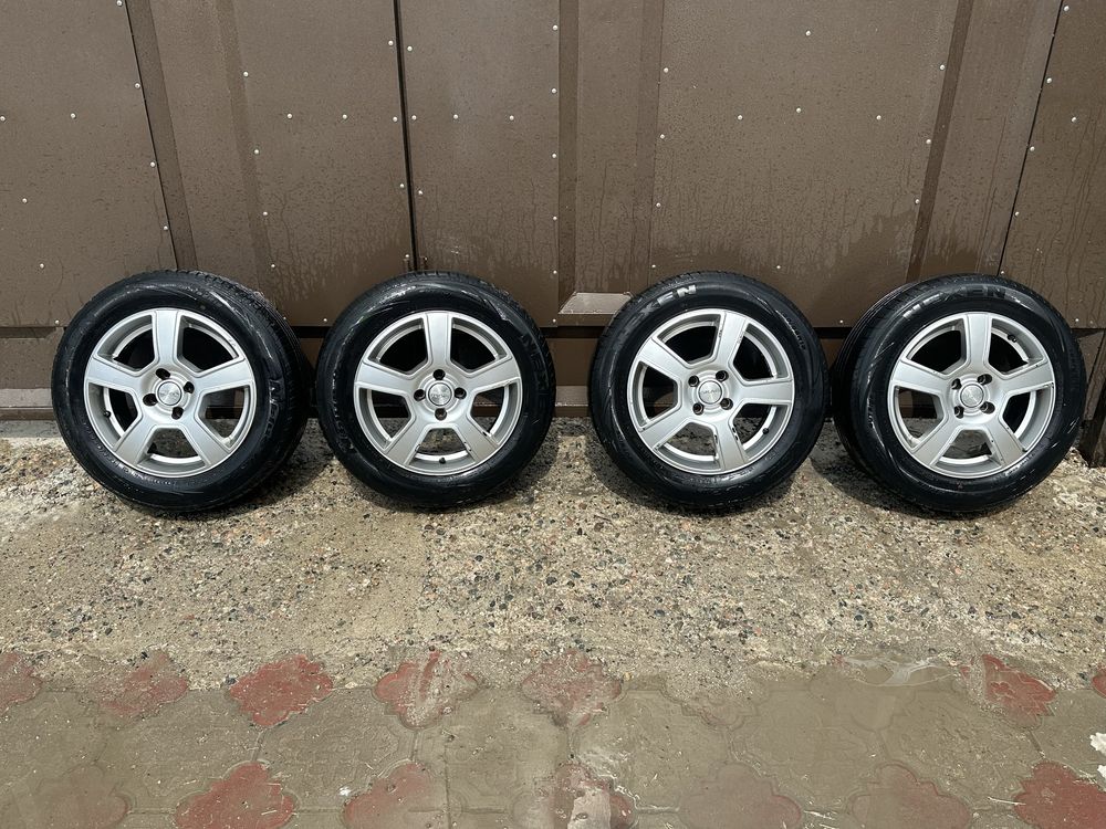 Титановые диски R15 с резиной