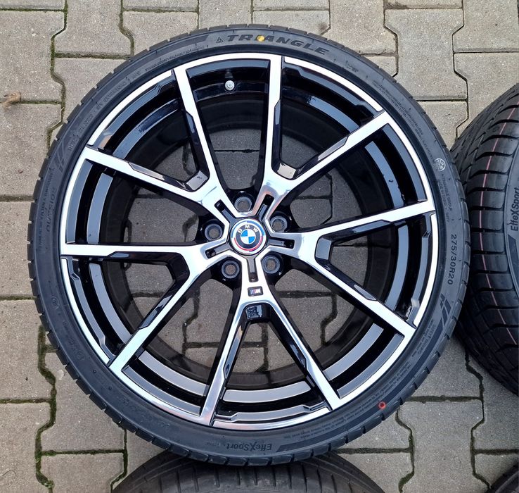 Jante BMW M pe 2.0 anvelope NOI 8 G14 G15 5 G30 Diamond Cut roti jenti