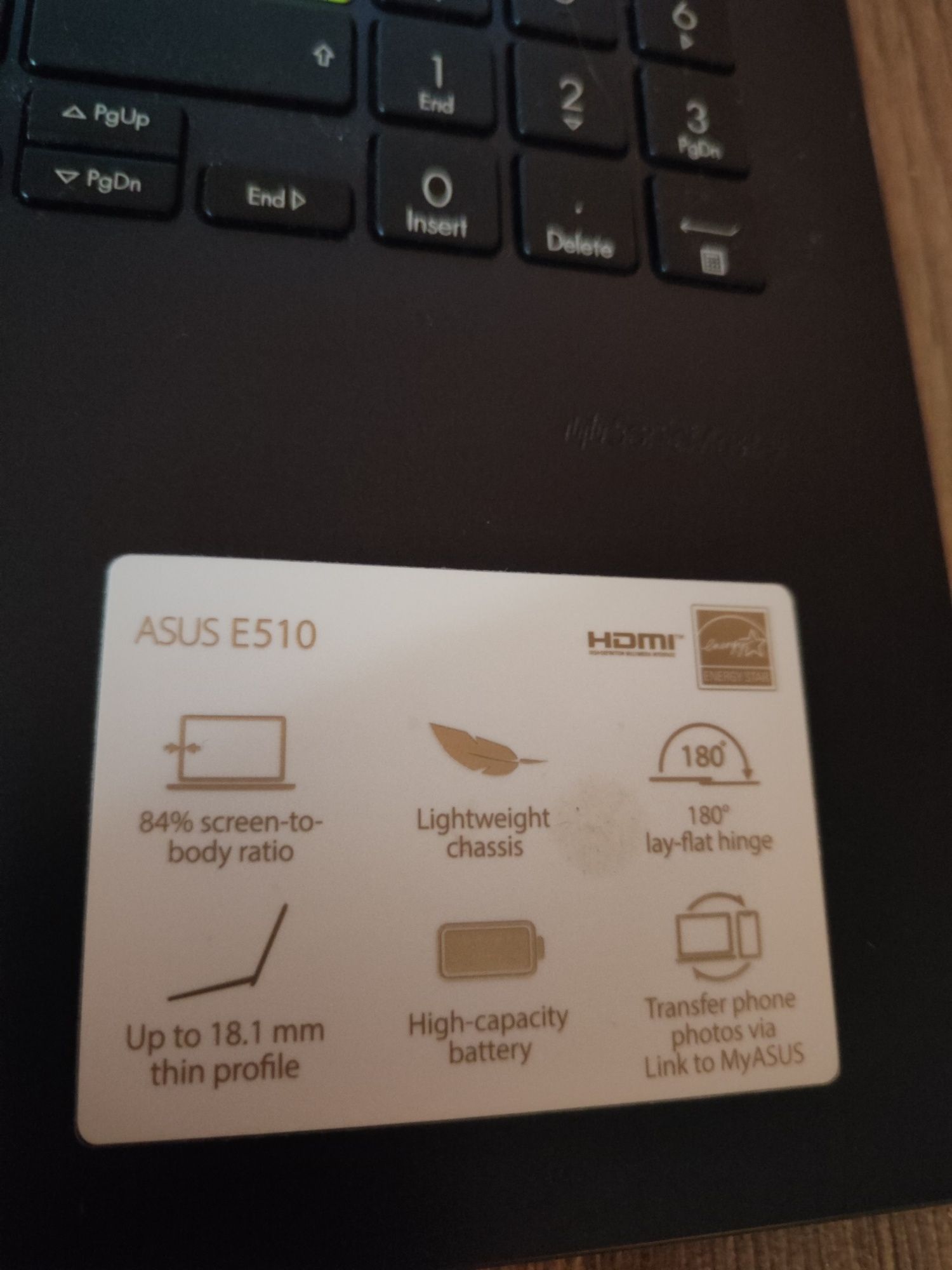 Лаптоп ASUS E510MA