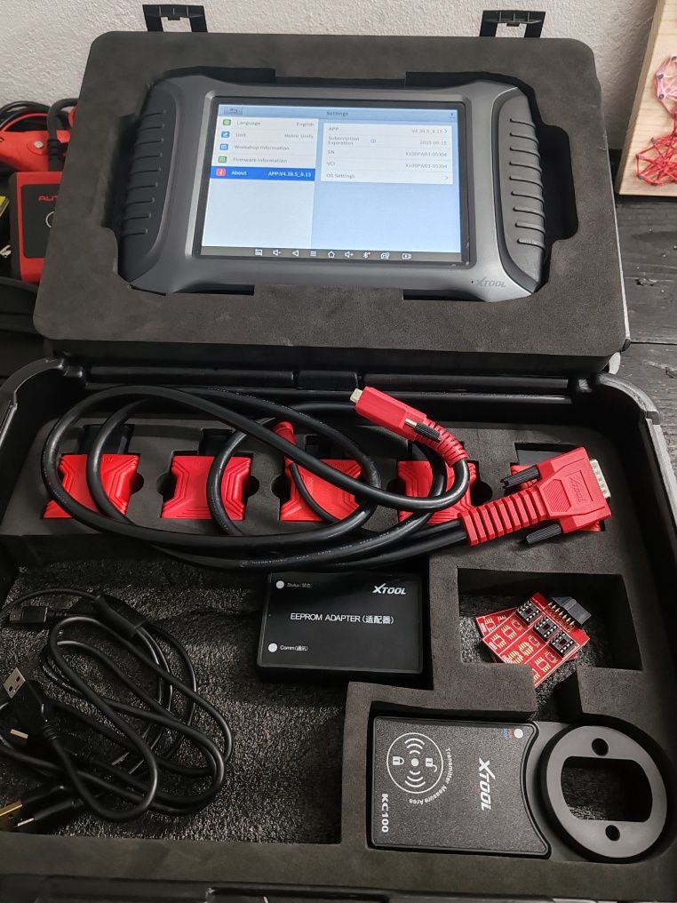 Tester auto. Xtool x100 pad3 update valabil 2025