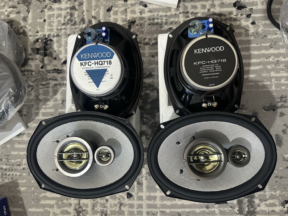 Kenwood 718 original va xitoy yangi kalonkalar