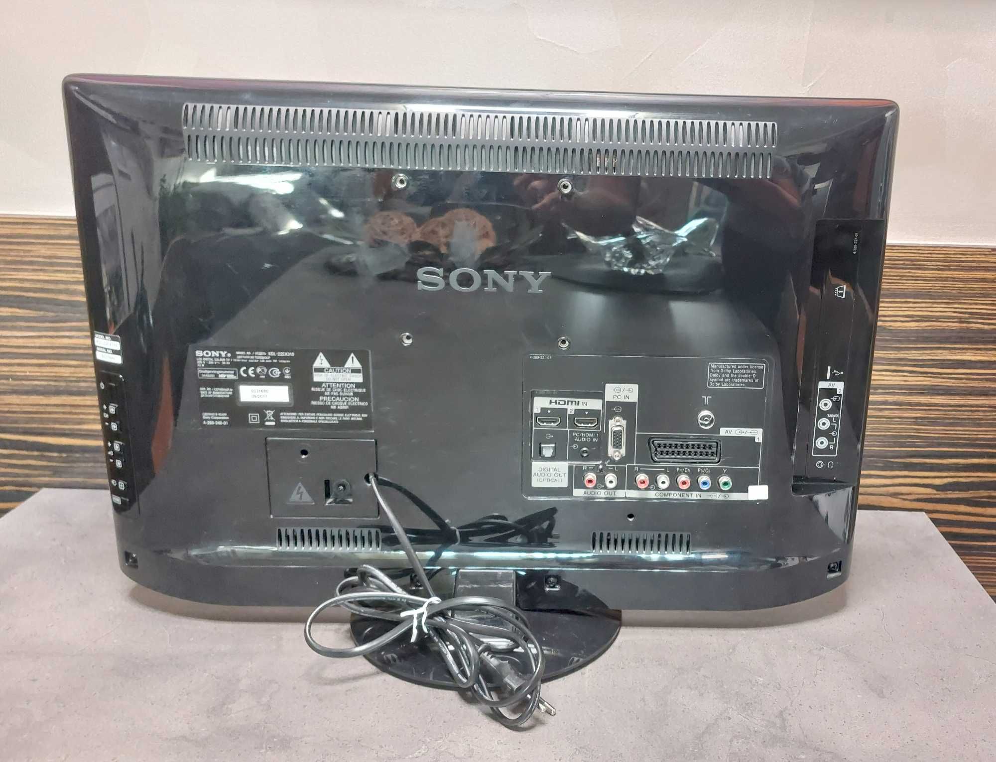 Tелевизор SONY kdl-22ex310 22"