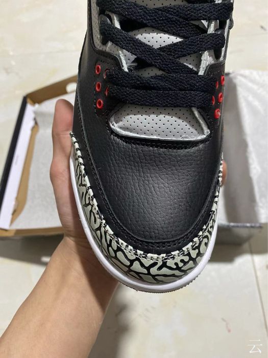 Air Jordan 3 Retro “Black Cement”