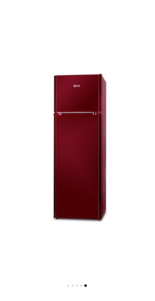 Frigider LDK LF 260 Bordo, Clasa A+, Capacitate 245l, H 163cm, Bordo