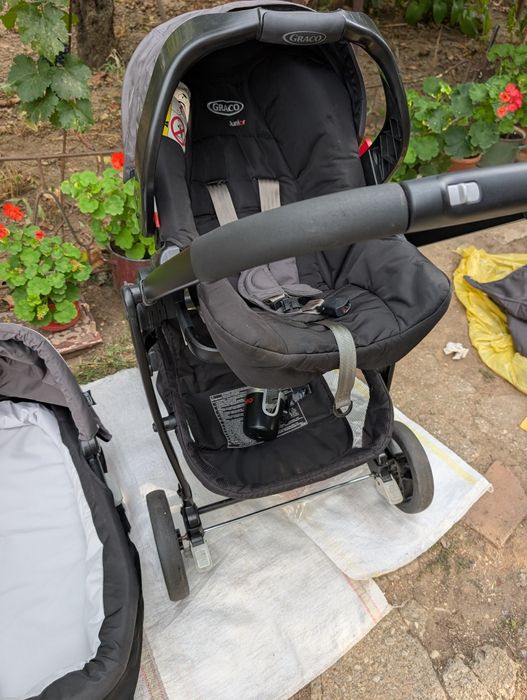 Carucior graco evo 3 in 1 trylogy gri