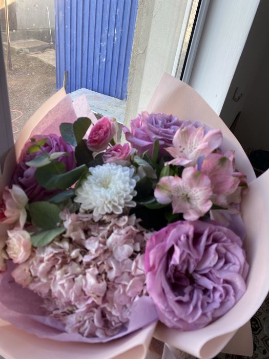 букет цветов от романтик