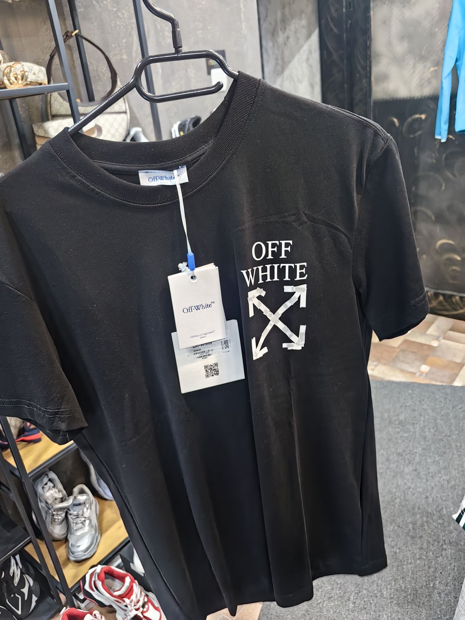 Off White  - летни мъжки и дамски тениски off white