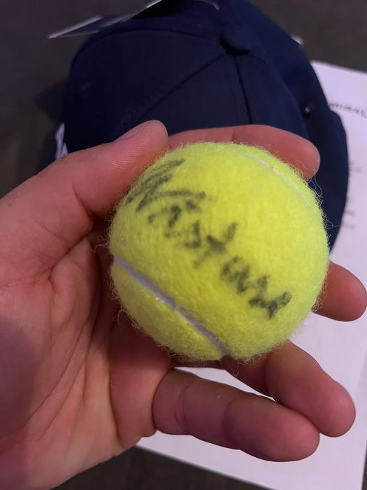 MINGE SI SAPCA ILIE NASTASE-Originale-Semnate(Wilson SI Atlantis Shot)