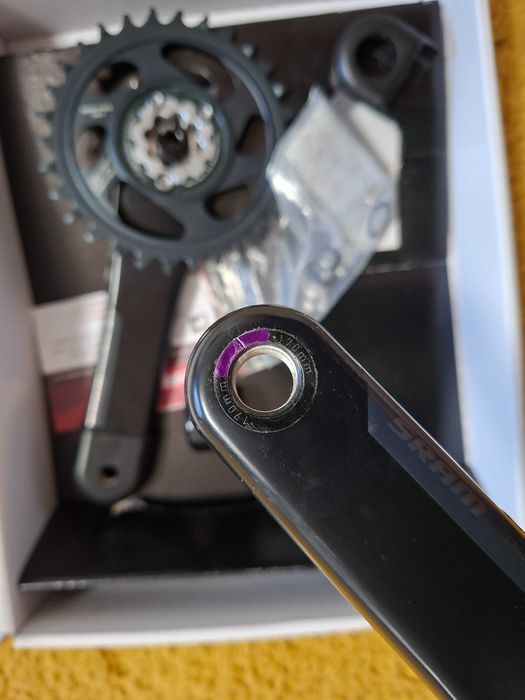 Pedalier Sram XX1 carbon - brate 170 mm, placa 30T