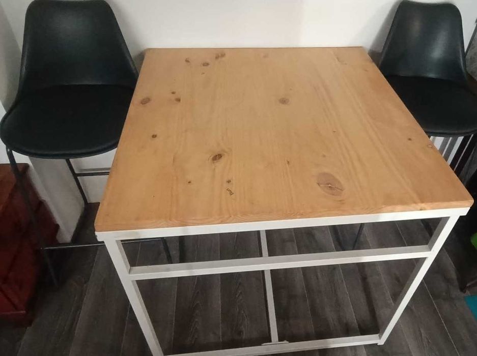 masa inalta de bucatarie, inalta, dimensiuni: 89(L)x89(l)x80cm (H)