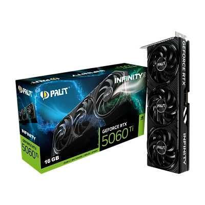 (Новый)Видеокарта Palit GeForce RTX 5060 Ti -16GB Infinity 3