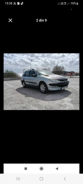 De vânzare Peugeot 206 an 2005 1.4 dizel acte expirat se oferă fiscal