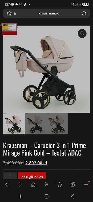 Carucior krausman mirage soft