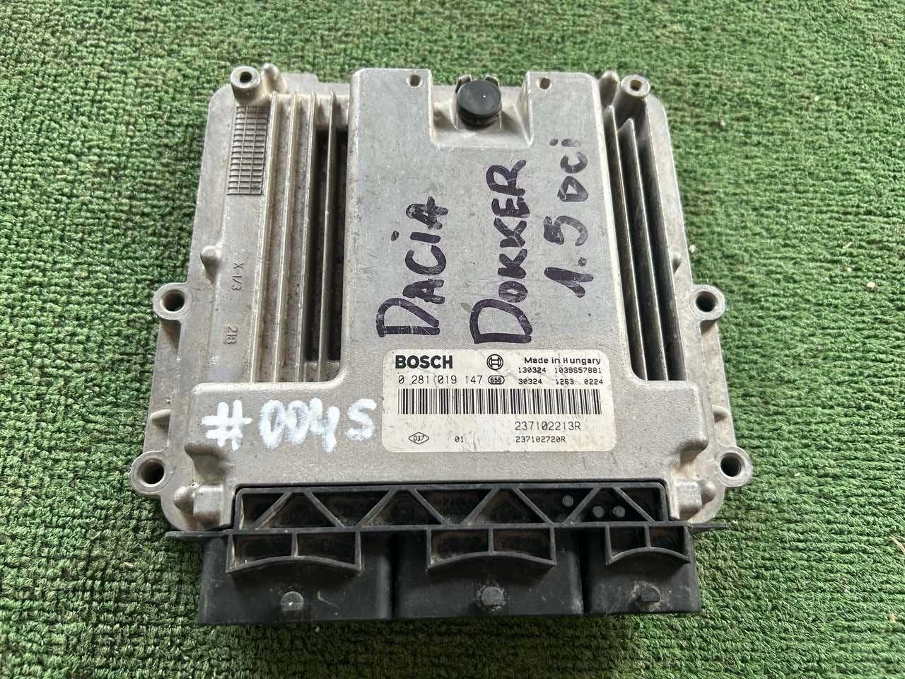 двг компютър ECU Dacia Doker 1.5dci Renault Clio 2012-2018г. #004S