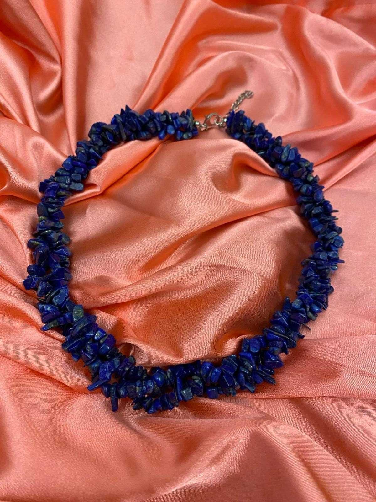 colier lapis lazuli argint 925