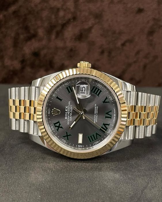 Rolex datejust wimblendon bicolor 41,mm