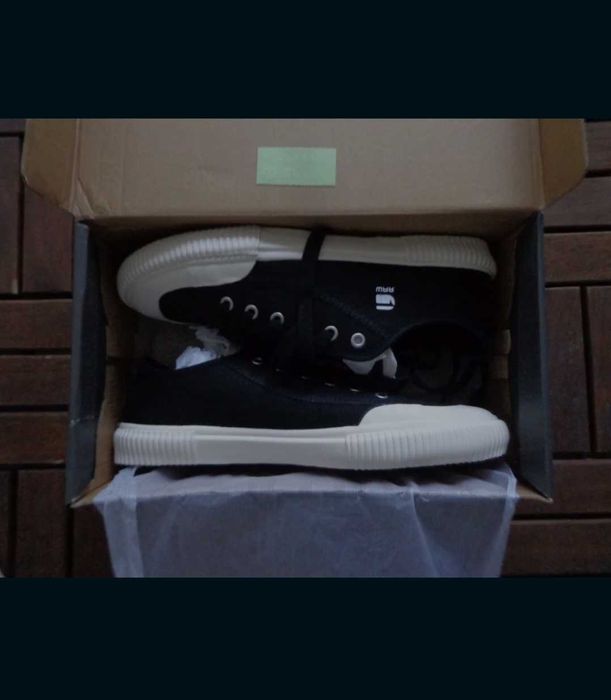Оригинални мъжки маратонки G Star Noril Canvas Low Trainers