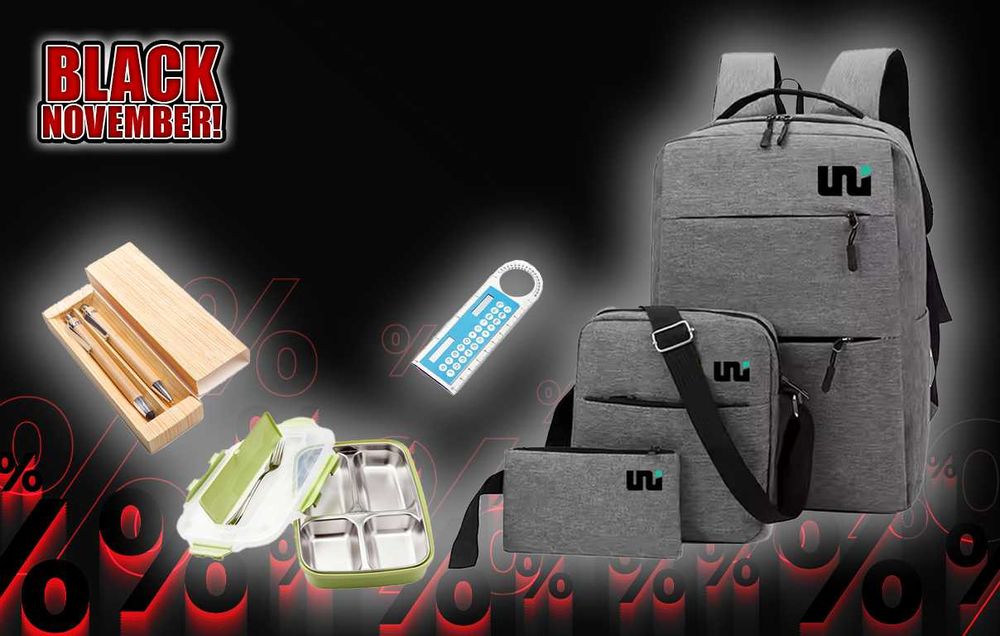 Раница, кутия за обяд, химикал и още - ЧЕРЕН МЕСЕЦ