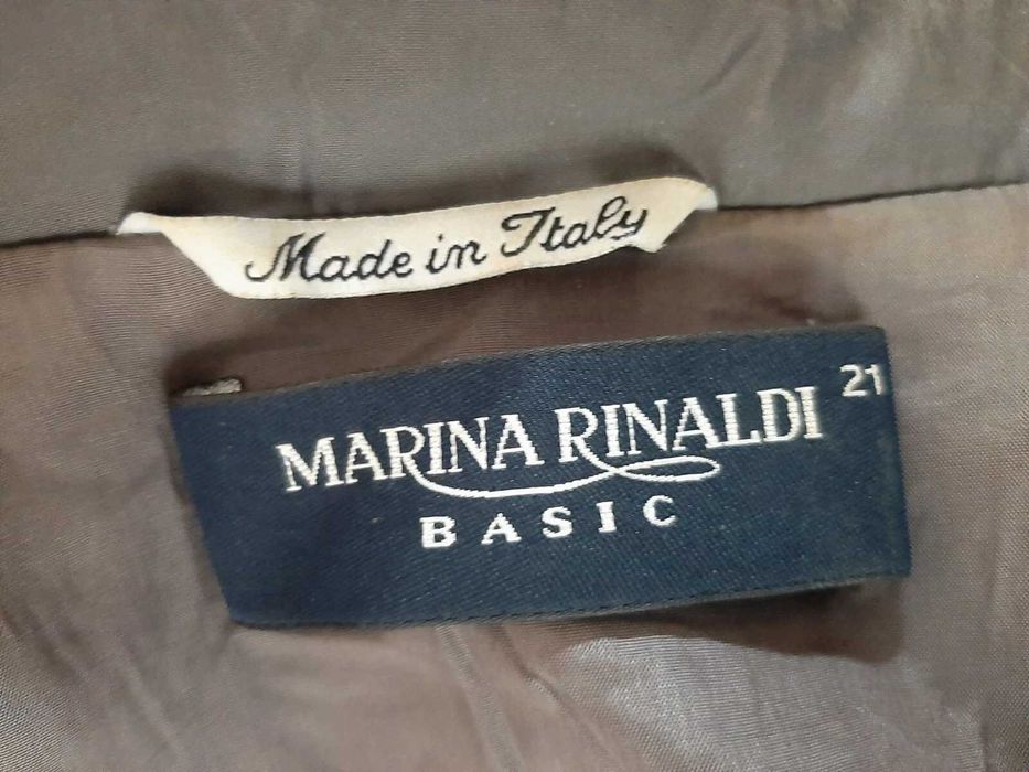 Marina Rinaldi Марина Риналди Палто Размер Плюс 21 (M) Сиво Дамско