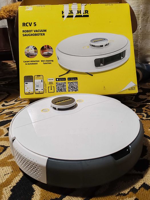 Kärcher RCV 5 – робот прахосмукачка с моп функция