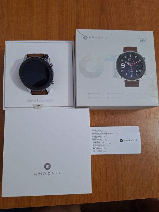 Ceas Amazfit GTR 47mm Stainless Steel