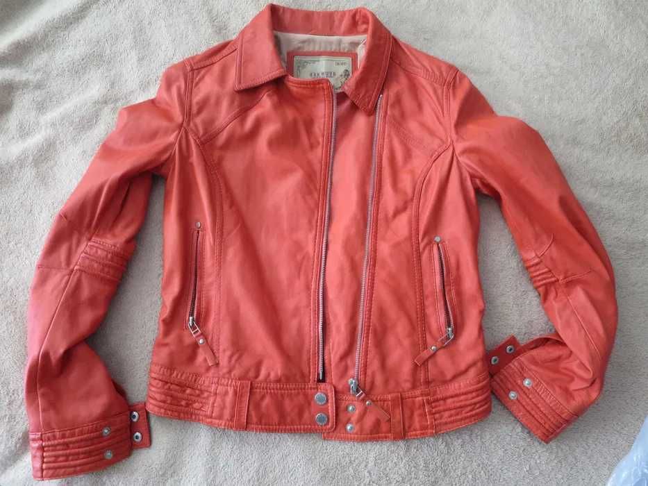 КЪСО БАЙКЪР ЯКЕ от естествена кожа - Oakwood