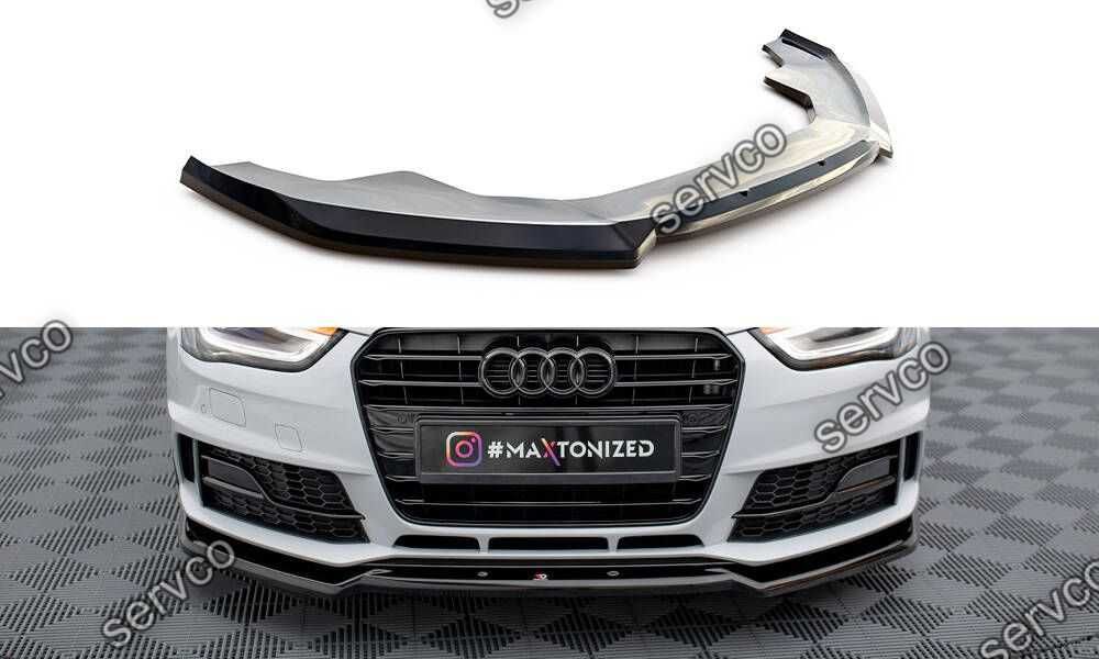 Prelungire bara fata Audi A4 Competition B8 2011-2015 v2 Maxton Design