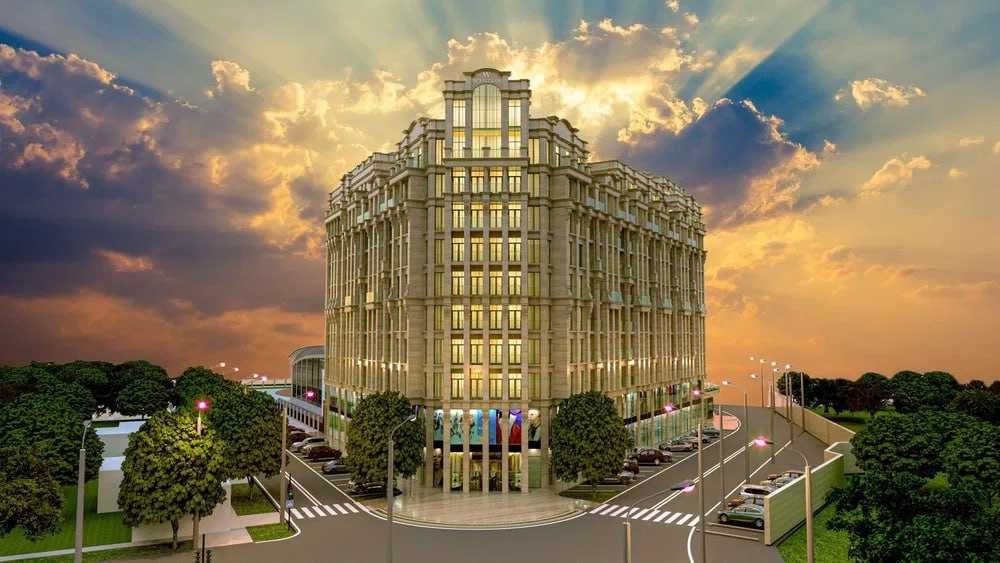 ЖК Wiston 2-3 комнатная 77м2 Коробка Дархан Новомосковская Акай ор-р