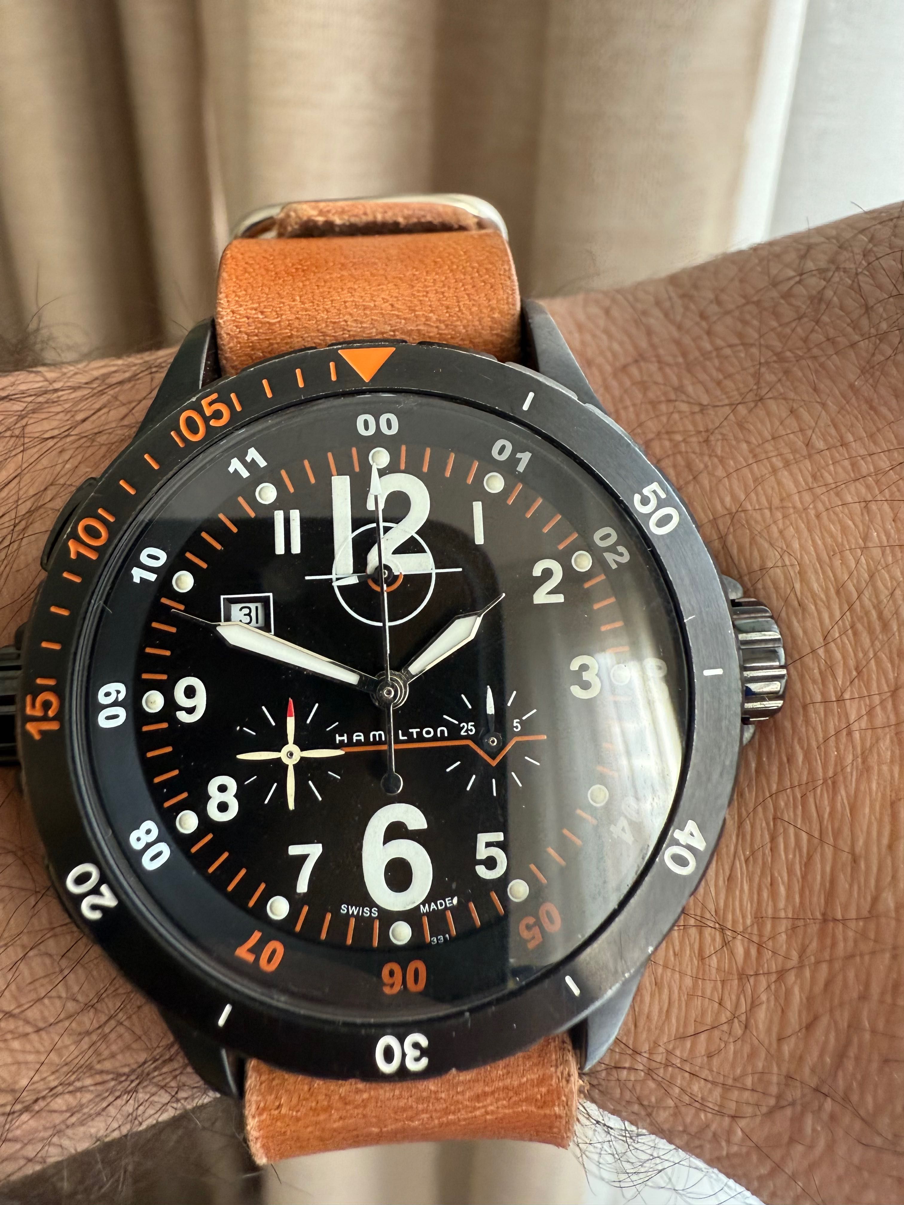 HAMILTON Khaki Air Chronograph часовник