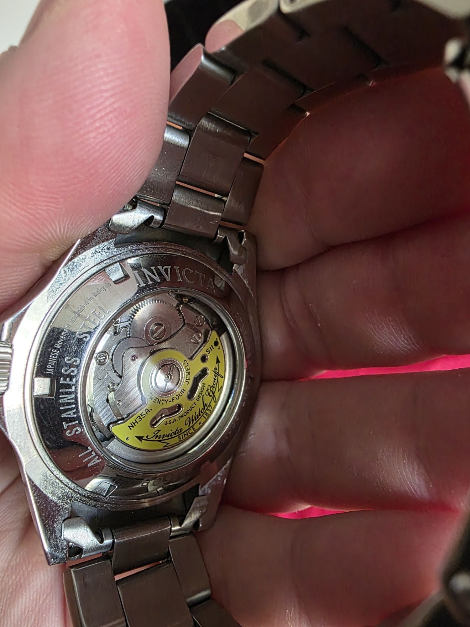 Vand ceas invincta automatic