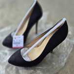Pantofi cu platforma Zara material textil exterior si piele interior38