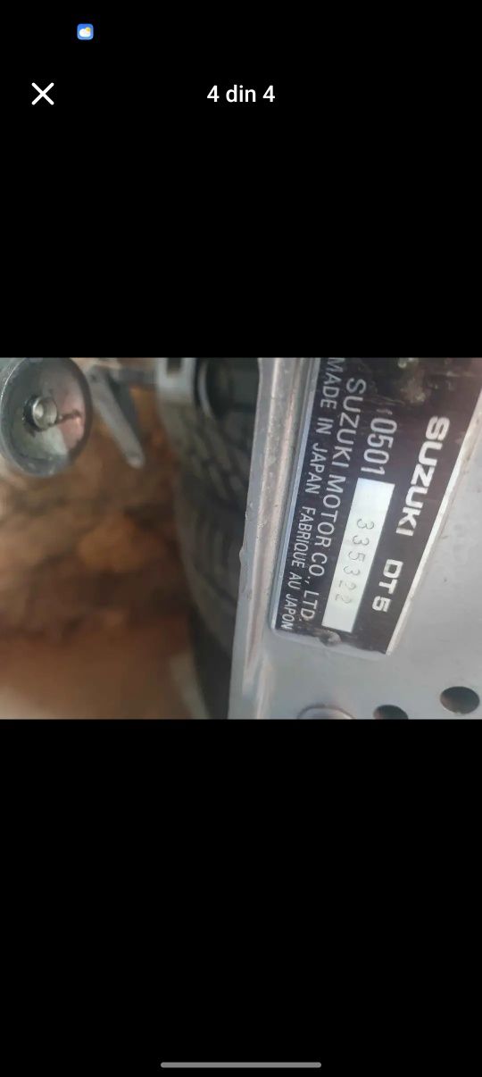 Motor barca Suzuki 2t 5 cp