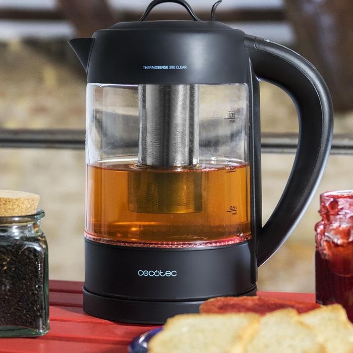 Fierbător electric Cecotec ThermoSense 390 Clear - 2200W