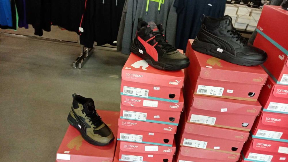130лв.- мъжки зимни боти PUMA намалени от 180лв
