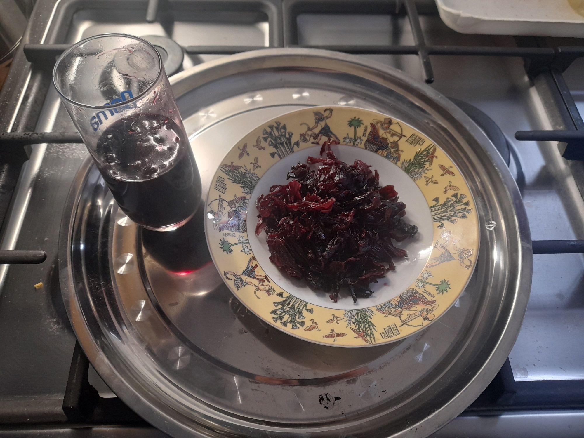 Sirop din flori de hibiscus/ rosella