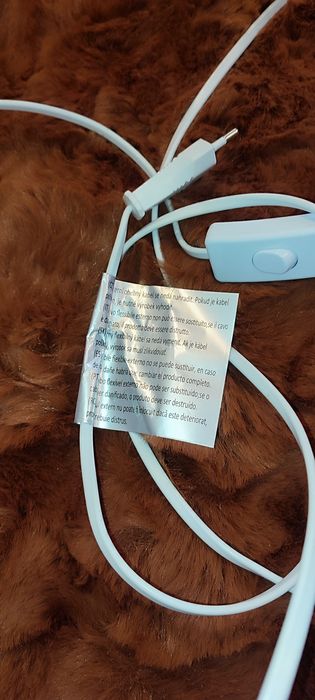 Set două lămpi decorative în stil boem/natural,eticheta, design modern