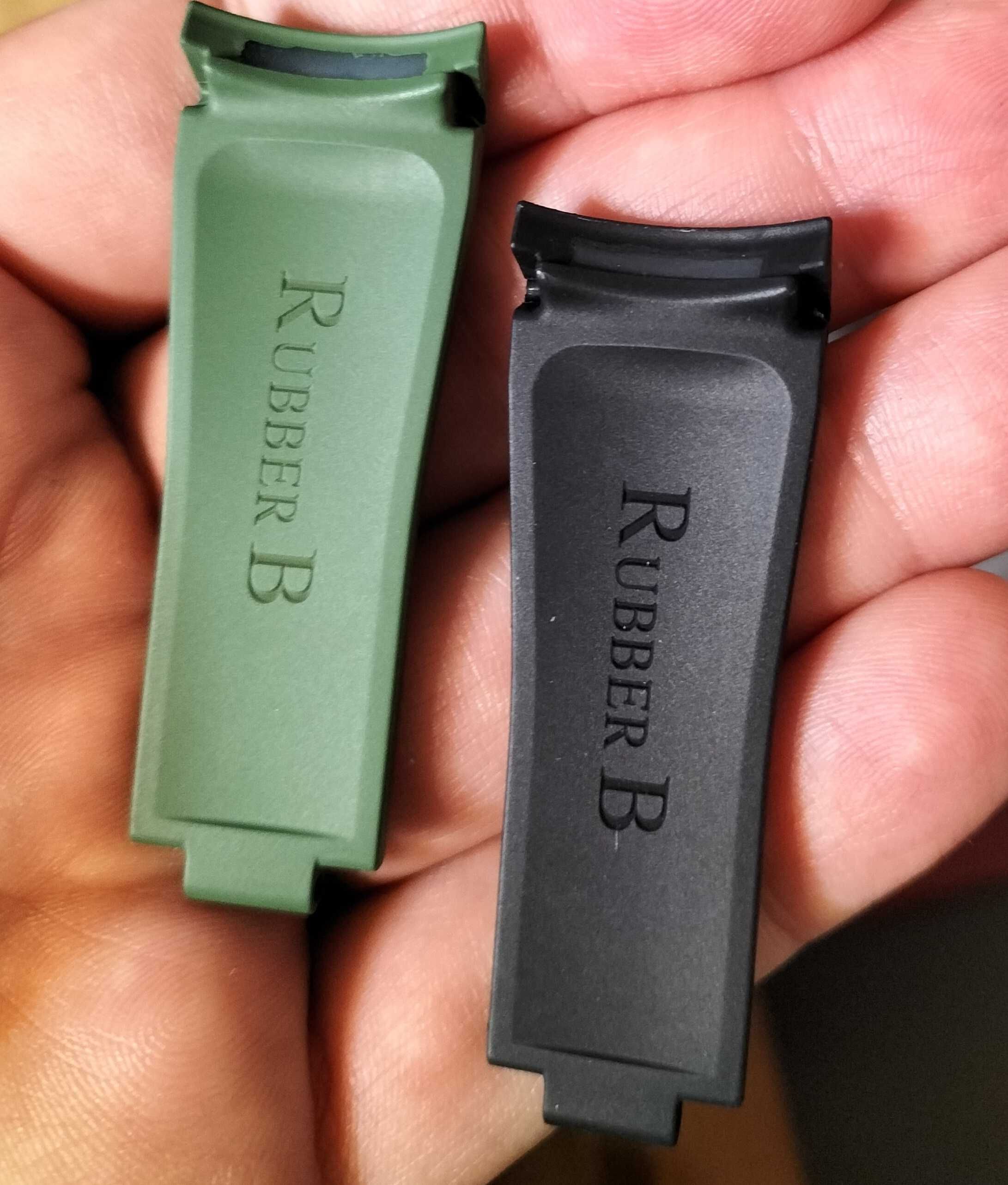 Curea Rubber B de 20 mm latime pentru ceas Rolex Submariner de 40 mm