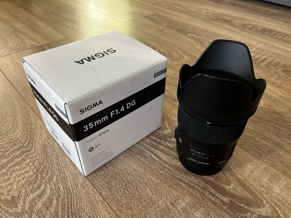 Sigma Art 35mm, f1.4 Dg. Montura Canon
