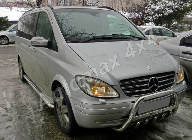Bullbar inox personalizat Mercedes Vito, Viano, W639 '03-'14